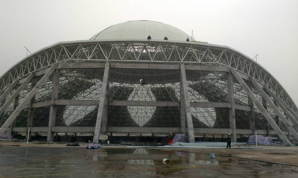 六盘水温泉馆网架工程